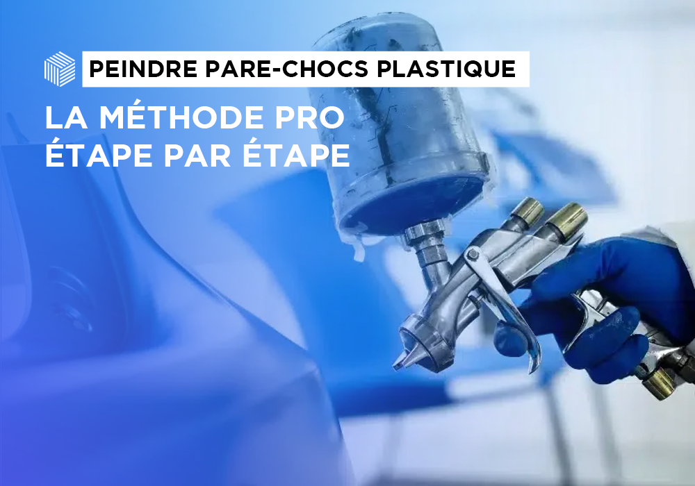 Peindre un pare-chocs plastique : la méthode pro étape par étape