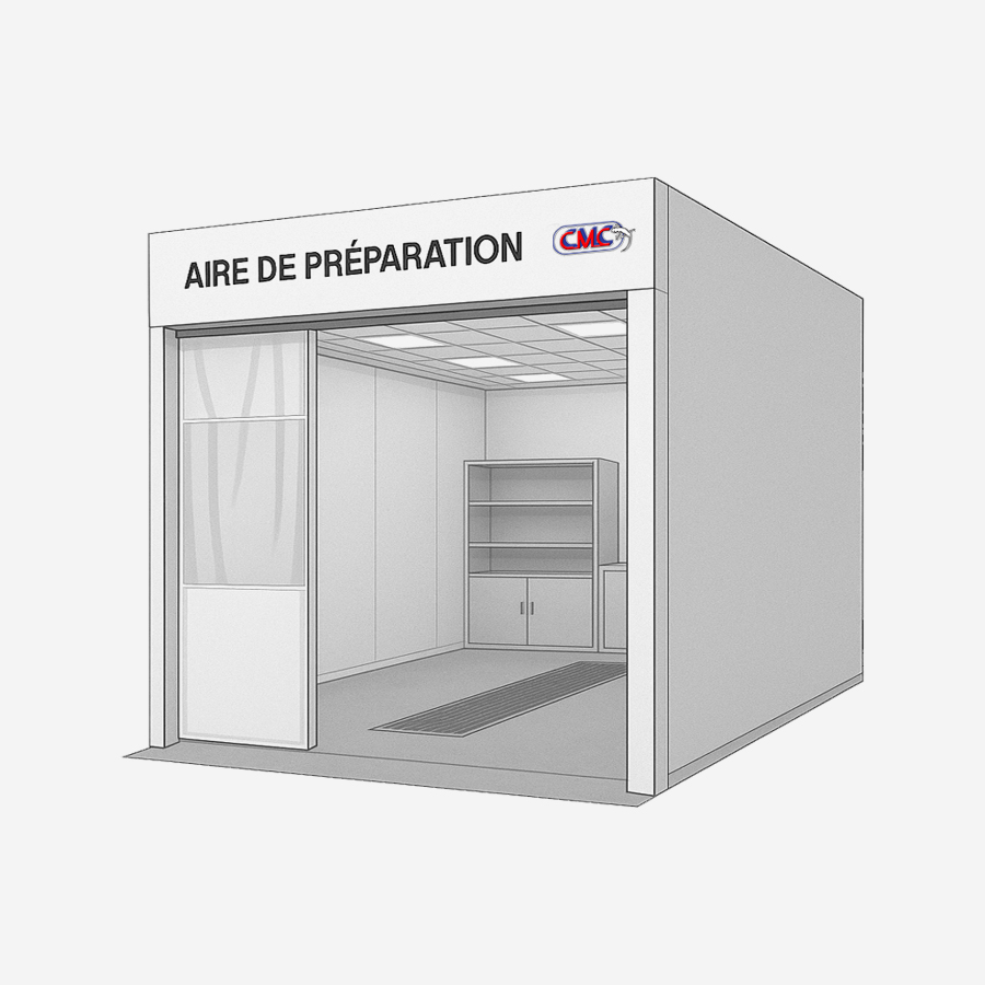 CMC – Zone de préparation (Poste de Préparation)
