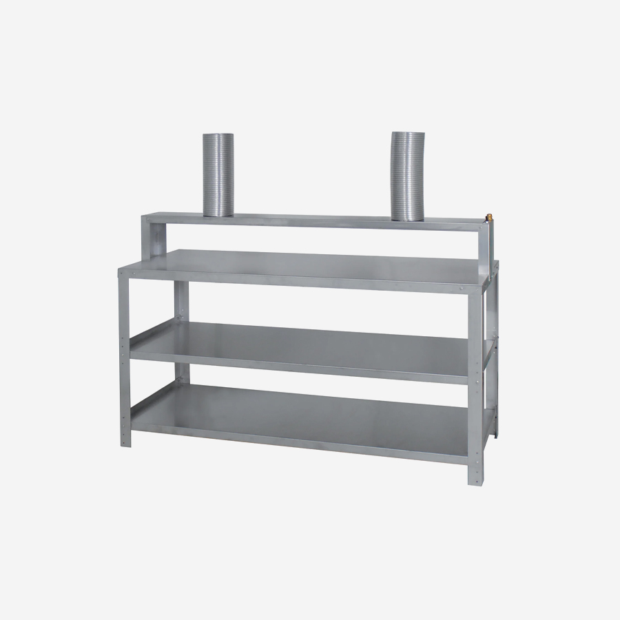 255 - Grande table de préparation avec aspiration ROSAUTO