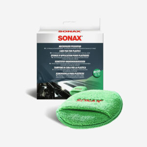 Éponge d’application plastiques SONAX – Application précise et uniforme