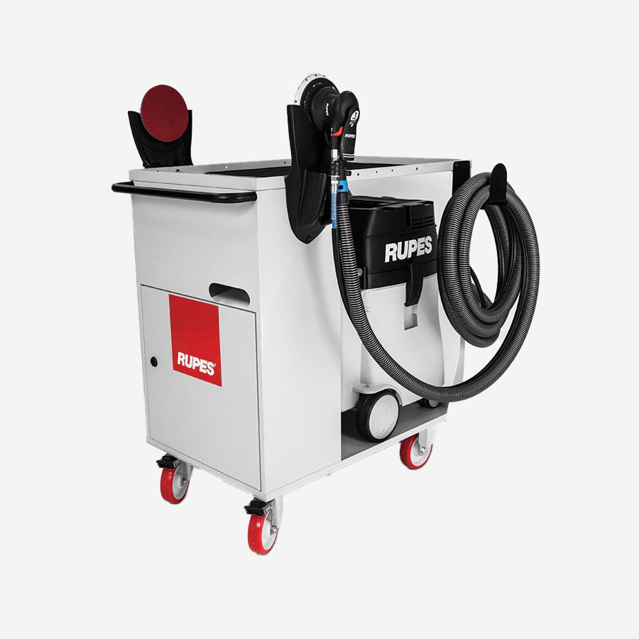 KC28 Servante d’aspiration RUPES - poste mobile pour atelier