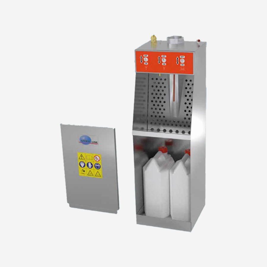 SL5 - Nettoyant pour petit pistolet manuel pour eau ou solvant avec aspiration